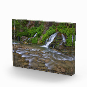 Big Springs Virgin River   Zion National Park Photo Block