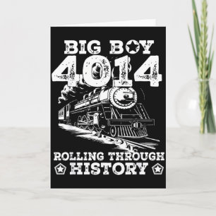 Big Steam Train Big 4014 Steam Train Locomotive Co Card
