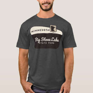 Big Stone Lake State Park Minnesota Welcome Sign T-Shirt