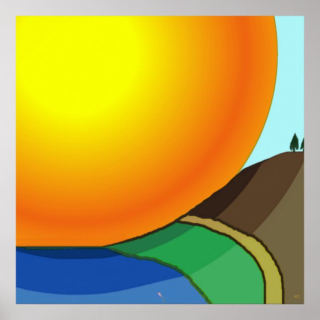 Big Sunrise Poster (Front)