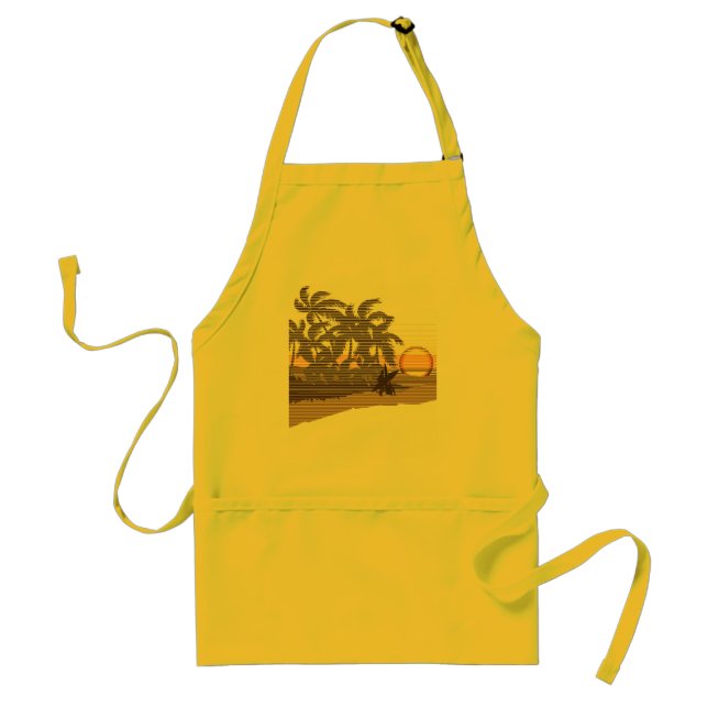 Big Sunset Chef's Apron (Front)