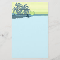 Big Sunset Hawaiian Stationary
