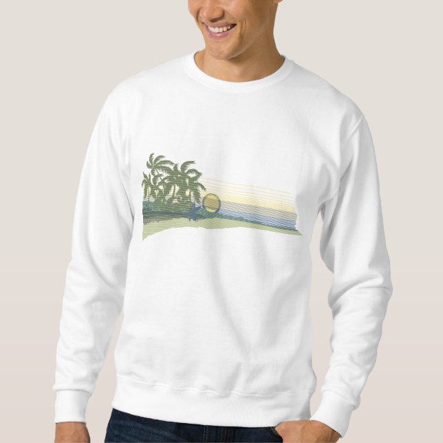 Big Sunset Hawaiian Sweatshirt (Front)