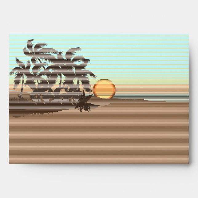 Big Sunset Matching Envelopes (Front)
