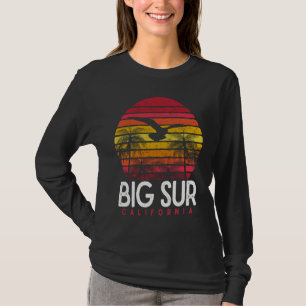 Big Sur California CA Beach Vintage 70s 90s Retro  T-Shirt