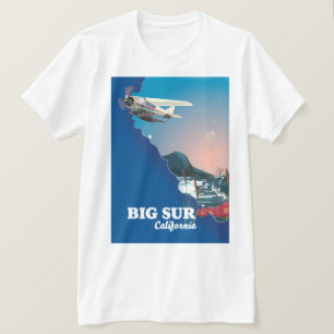 Big Sur California map T-Shirt