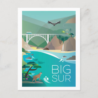 Big Sur, California Postcard
