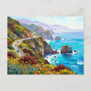 Big Sur California Postcard