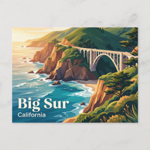 Big Sur California Postcard
