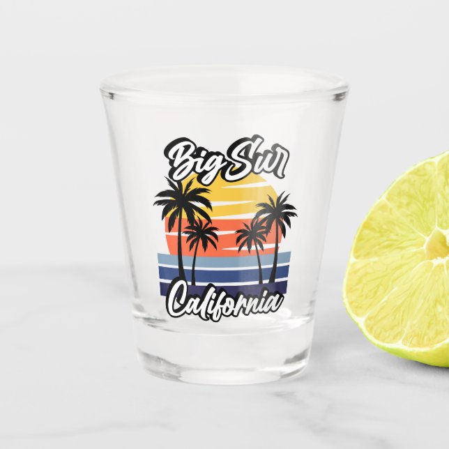 Big Sur California Shot Glass (Front)