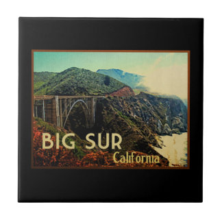 Big Sur California Vintage Tile
