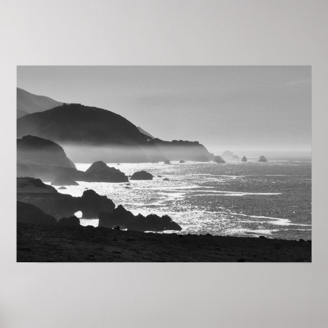 Big Sur Coast by Lisa Lavin Poster (Front)