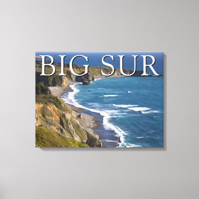 Big Sur Coastline | California Canvas Print (Front)