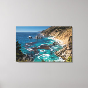 Big Sur Coastline,West Coast,Pacific Coast Canvas Print
