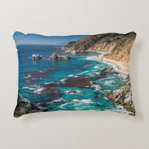 Big Sur Coastline,West Coast,Pacific Coast Decorative Cushion