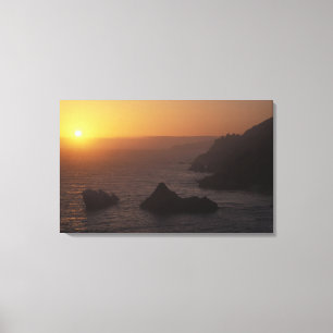 Big Sur off Highway 101, California, USA Canvas Print