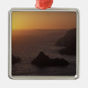 Big Sur off Highway 101, California, USA Metal Tree Decoration
