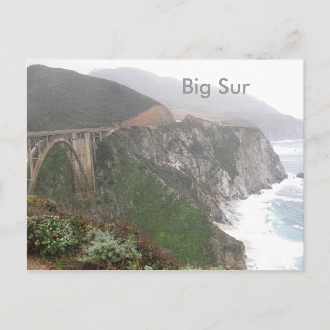 Big Sur Postcard (Front)