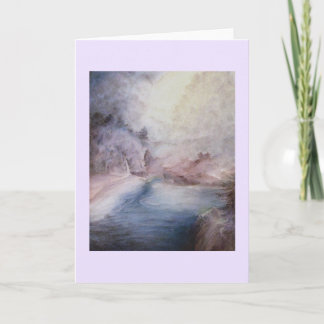 Big Sur Waterfall Card
