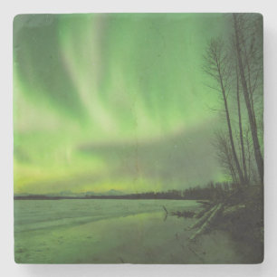 Big Susitna Aurora Stone Coaster