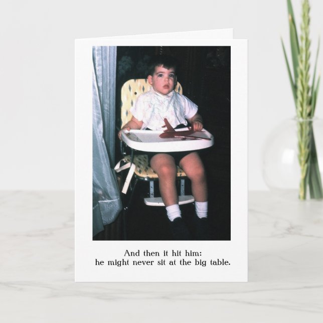 Big Table Holiday Card (Front)