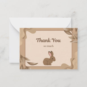 Big Thanks from a Little Bunny! Card
