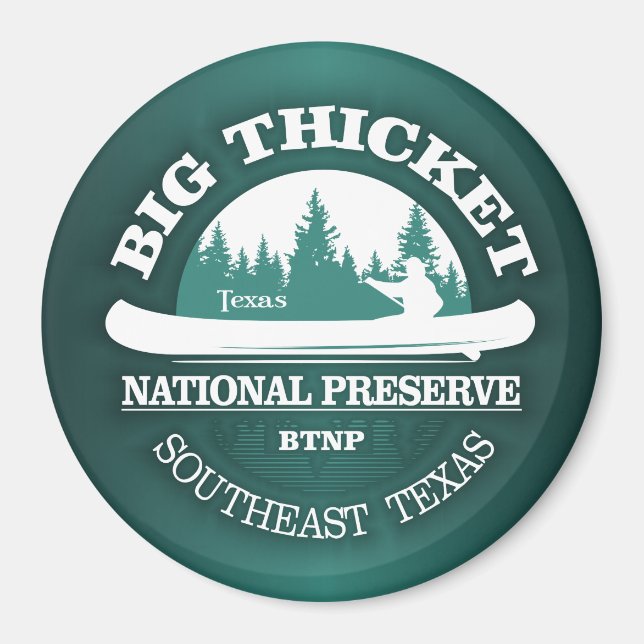 Big Thicket National Preserve Magnet (Front)