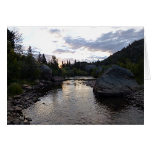 Big Thompson River at Sunrise
