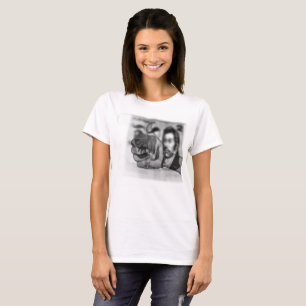 Big Thumbs Up For Money, Womens White T-shirt