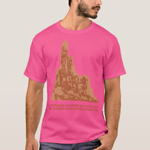 Big Thunder Mountain Railroad Ride Design T-Shirt