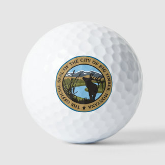 BIG TIMBER MONTANA GOLF BALLS