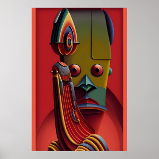 Big Tin Tan Tong II Ken Gauge Art Poster