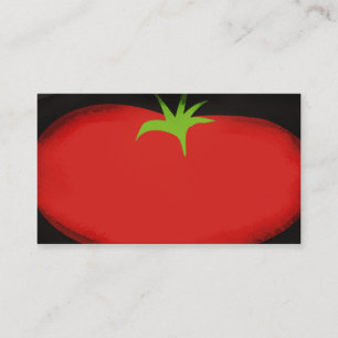 Big tomato fruit vegetable business card