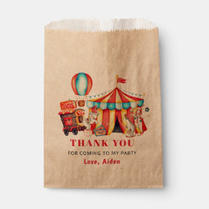 Big Top Circus Carnival Party Favour Bag