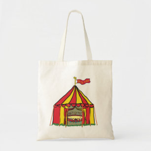 Big Top Circus Tent Tote Bag