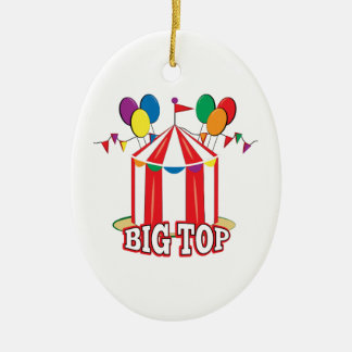 Big Top Tent Ceramic Tree Decoration