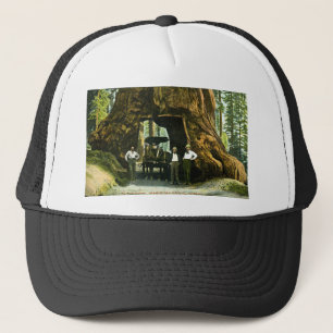 Big Tree Wawona, Mariposa Grove, CA Vintage Trucker Hat