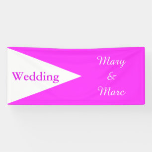 BIG TRIANGLE white + your ideas Banner