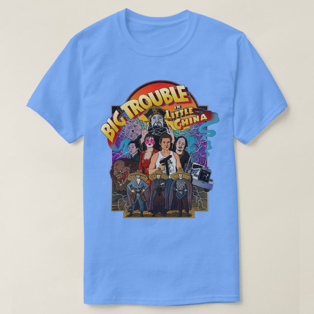 Big Trouble Little  T-Shirt (Design Front)
