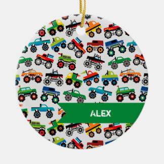 Big Truck Children’s Kid Christmas Tree Ceramic Tree Decoration