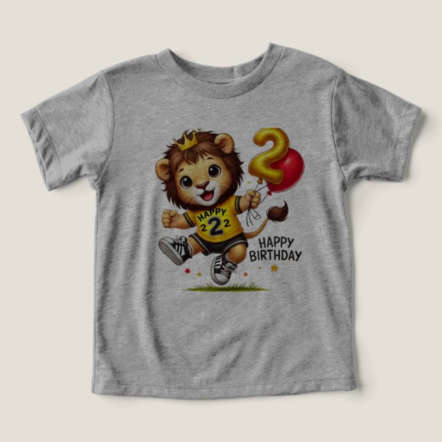 Big Two Celebration: Elephant with Balloons (Design Front)