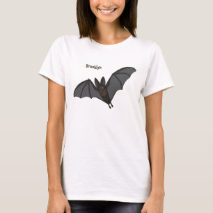 Big vampire bat cartoon illustration T-Shirt