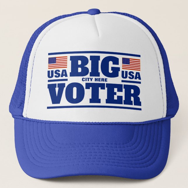 Big Voter™ Trucker Hat (Customise It!) (Front)