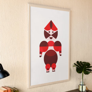 Big Warrior Canvas Print