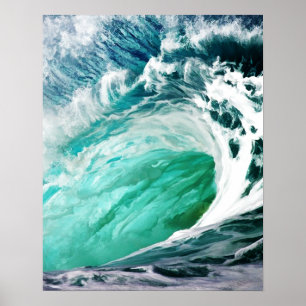 Big Wave Keeps on Rolling Poster