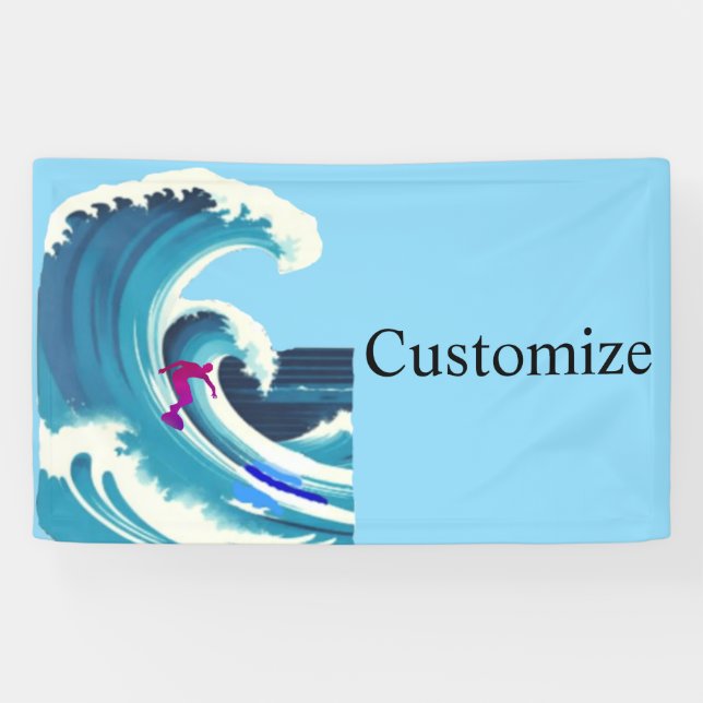 Big Wave Surfer Thunder_Cove Banner (Horizontal)
