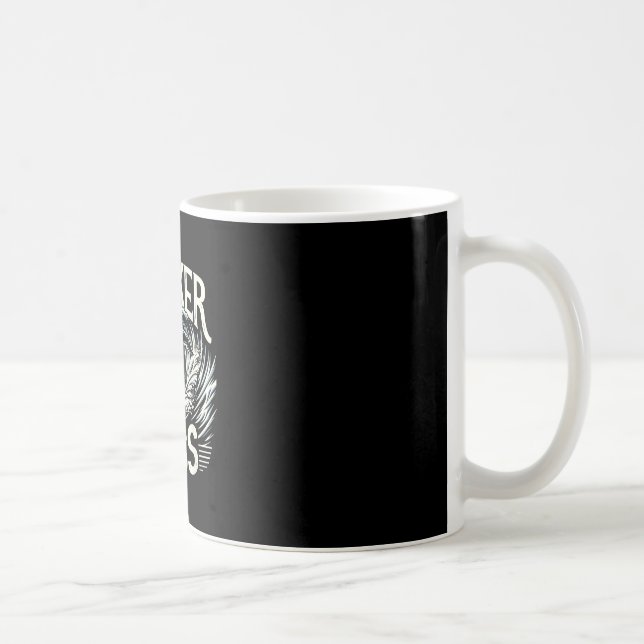 Big Wave Surfing Surfer Beach Wave Breaker Boss Su Coffee Mug (Right)