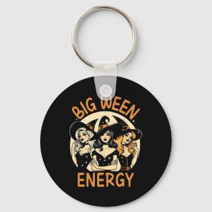 Big Ween Energy Halloween Vintage Witches Men Wome Key Ring