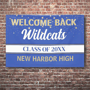 Big Welcome Back Class Reunion Banner