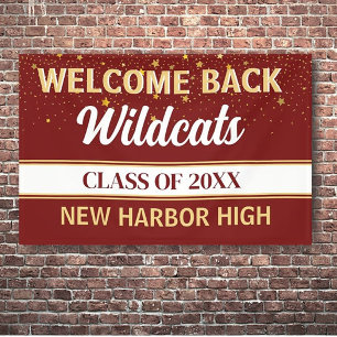 Big Welcome Back Class Reunion Banner